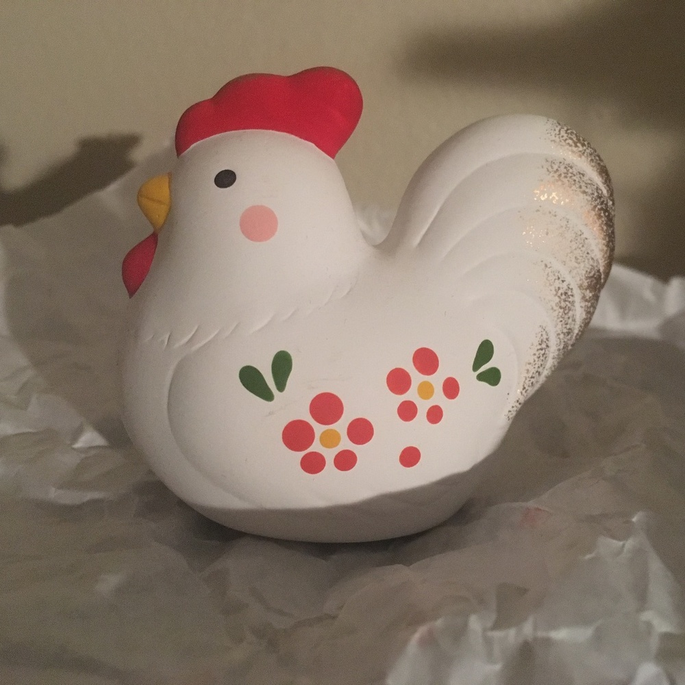 Ceramic Rooster Figurine from Chinese Zodiac